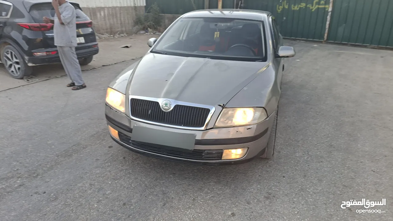 سكودا نيو موديل 2008ديزل _ماتور 1900تربوا_غيار عادي فحص نظيف وسعرحرق كاش وقت المعاينة قطارة سوللر