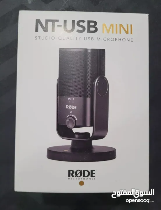 مايكروفون احترافي بأقل سعر و أعلى جودة - جديد - RODE NT-USB MINI رود ميني
