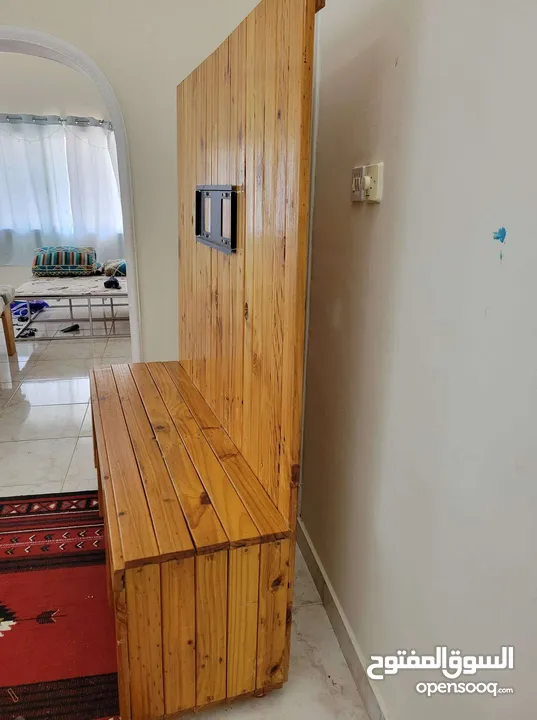 pure wood Tv unit and 6 door cupboard for sale