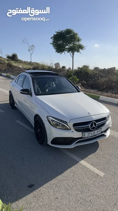 مرسيدس بنز c200 كيت اصلي c63