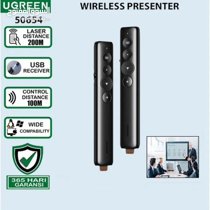 UGREEN LP479 Laser Pointer Presenter   قلم لايزر