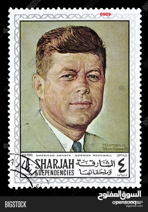 مجموعة طوابع نادرة  ل الامارات و الكويت و السعوديه  1969