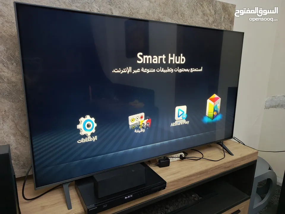مسرح منزلي سامسونج سمارت أصلي مع ويرلس مع ريموته الأصلي وكالة...........................