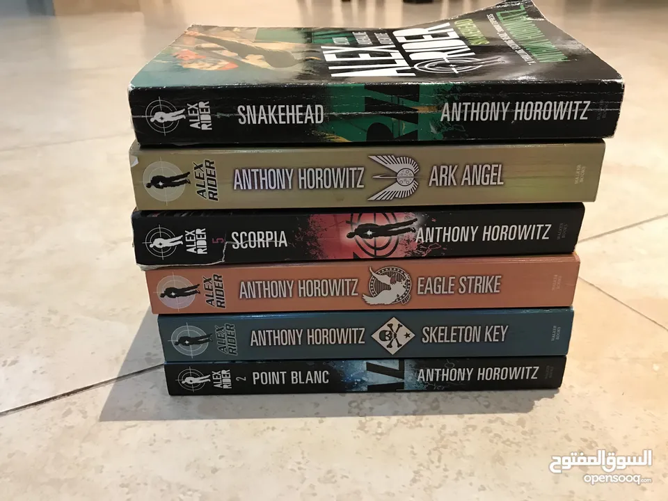SALE Alex Rider Missions 2-8 books