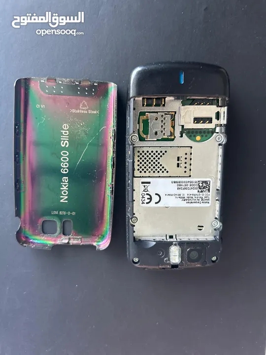 نوكيا 6500ونوكيا 6600 بحالة ممتازه بس بدهم بطاريه