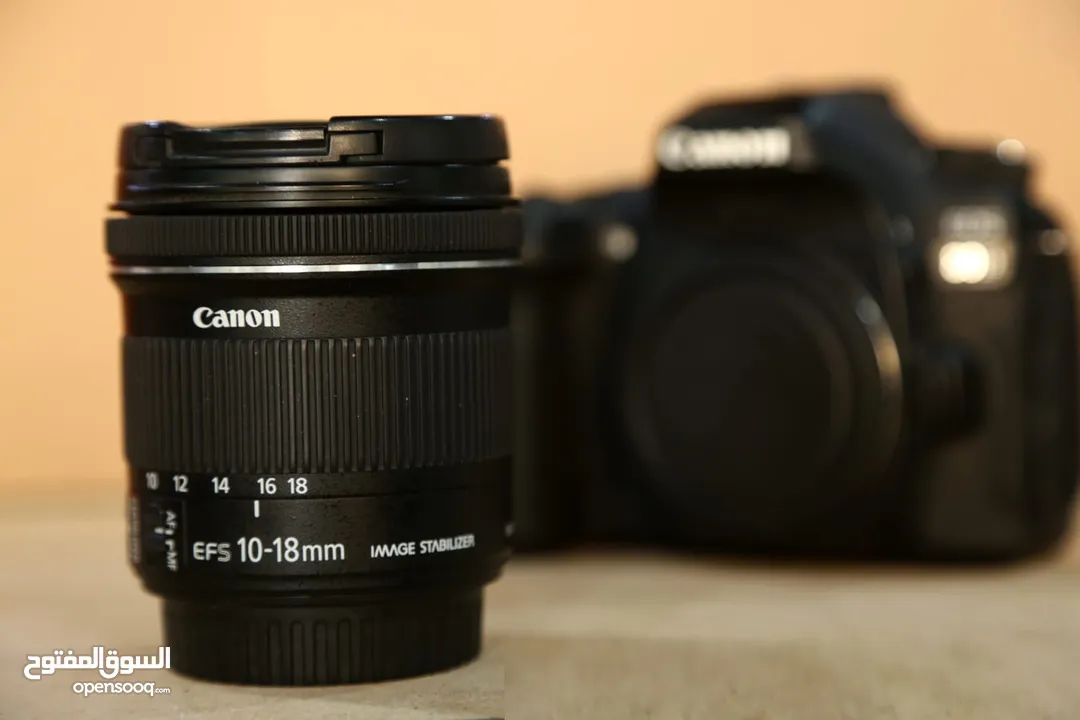 متوفر كاميرات وعدسات   كانون 80d  750d  1200d 4000d