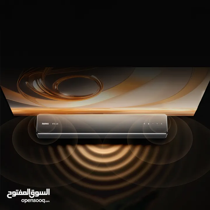 Remax RTS-20 Wireless TV Home Theatre Soundbar 80W مسرح منزلي سماعة للتلفزيون