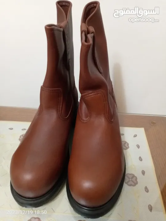 حذاء  سلامة عامة - سيفتي ؛ ماركة ريدوينج الامريكية الاصلية Original Redwing Safety Boots