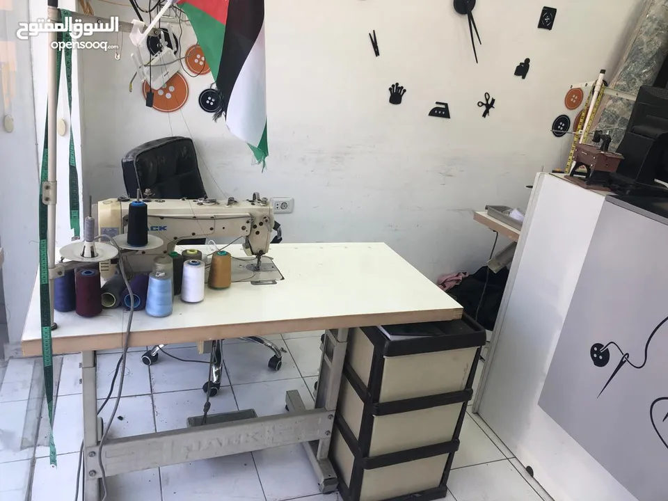 محل دراي كلين + مخيطة
