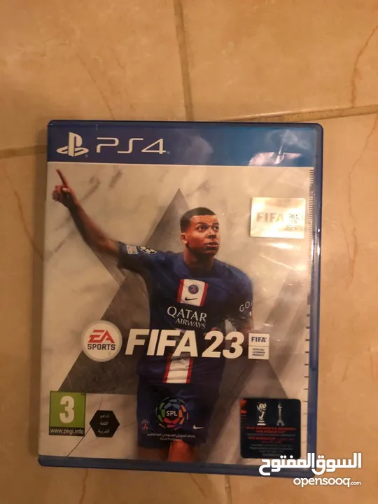للبيع لعبة FIFA 23 أصلية – نسخة CD  الحالة: شبه جديدة (كأنها جديدة – بدون خدوش) شغالة 100%