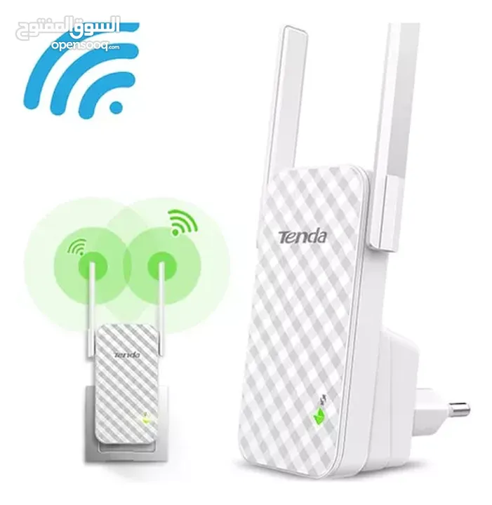 موسع انترنت شبكات انترنت وايرلس تيندا  Tenda A9 Extender For internet connection