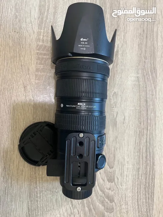 عدسة نيكون Nikon 70-200 f2.8G II