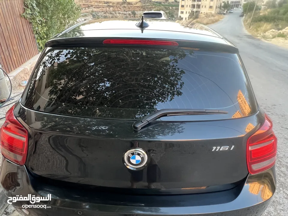 سيارة بي ام دبليو المانية من طراز BMW116i موديل 2016 \ ترخيص 2015