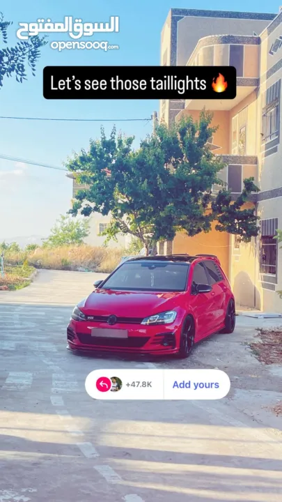 GTI للبيع او البدل على جيب