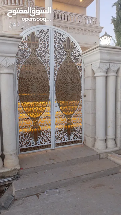 مؤسسة الدقة والتّّميز لتشكيل الحديد  تشكيل الحديد مضليلت حمايات  دنجل دربزينات الموقع عمان ابو علندا