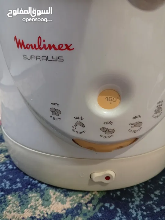 قلاية كهربائية أصلية moulinex جديدة