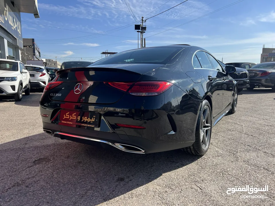 مرسيدس CLS350 AMG كت فتحة ميموري اربع كاميرات كراسي مساج 2023 اسود وارد المانيا بحالة الزيرو