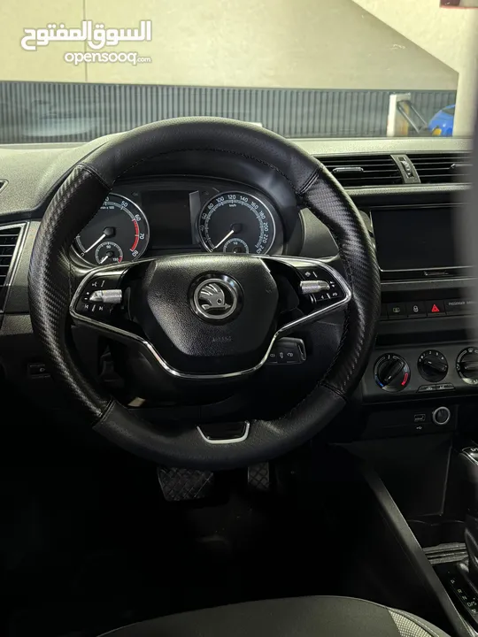 سكودا فابيا بنزين اتماتيك ترخيص 2021