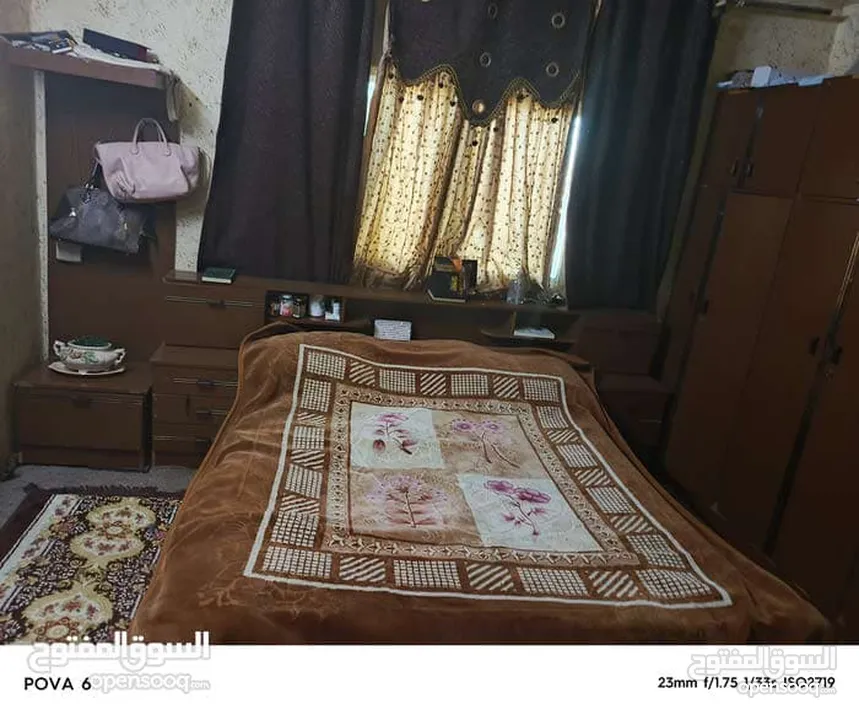 غرفه نوم خشب لاتيه 18 ملبس بلوط