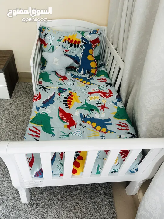 Kids bed with mattress