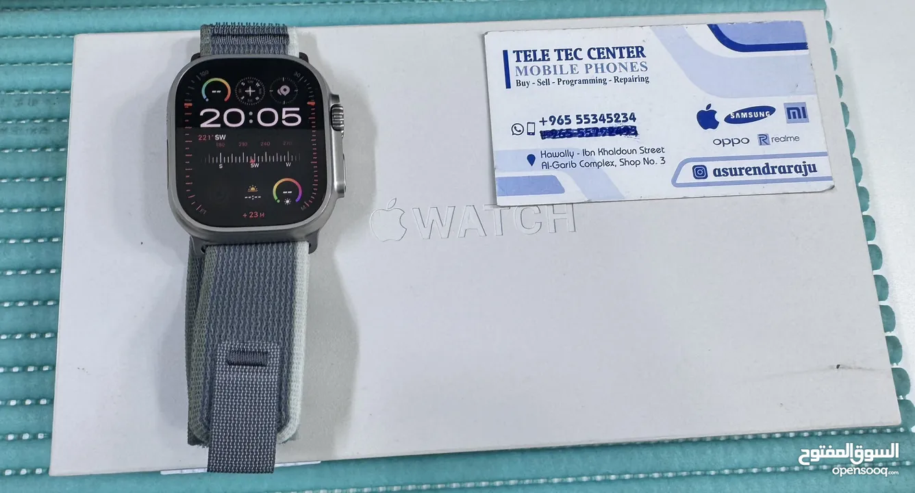 Apple Watch Ultra 2 49MM (GPS+Celular) Titanium Used!