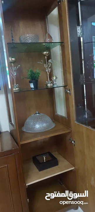 بوفيه و خزائن جانبية عدد 2 خشب ثقيل تفصيل للبيع بسعر مغري