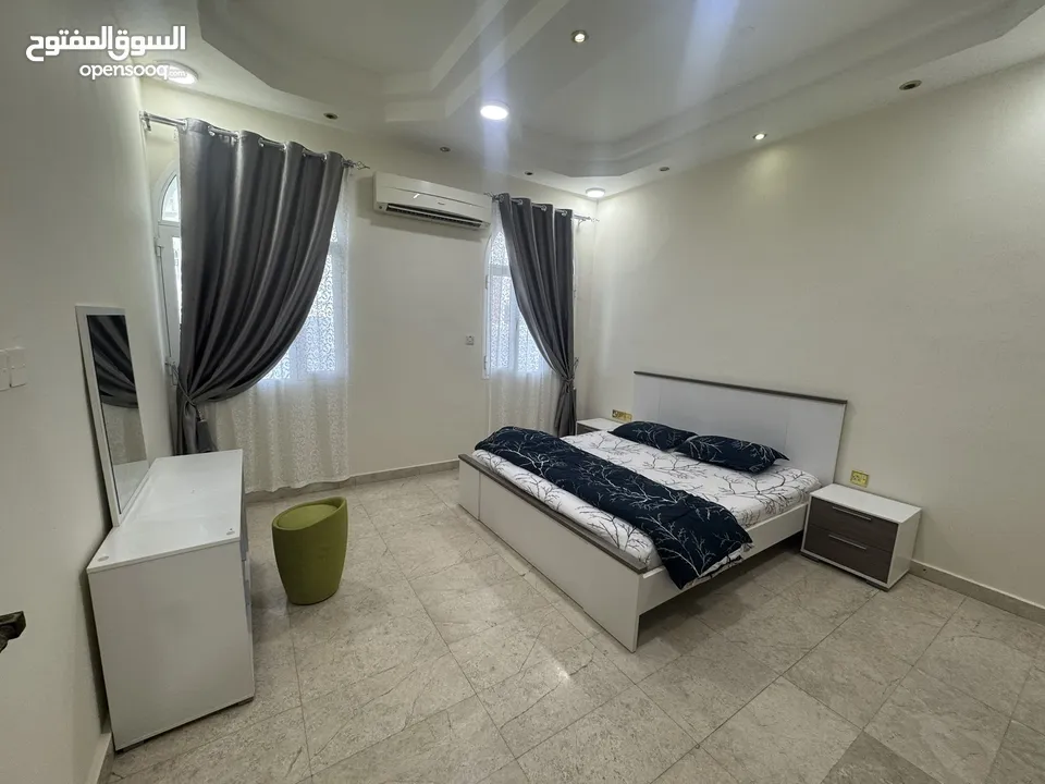 We have for rent  Flats . studios . Rooms in Al Khuwair 33, near the Saeed Bin Taimur