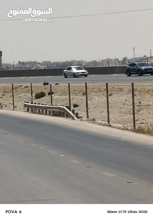 9 دنمات  الذهبيه الغربيه حوض الخربه الشمالية شارع عمان التنموي طريق المطار ايكيا بجانب مشروع الشهد4