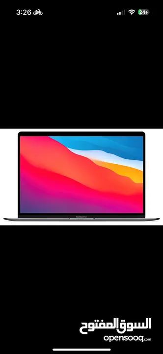 2020 MacBook Air M1//13.3 inch بسعر مغري جدا مشحون مرتين فقط