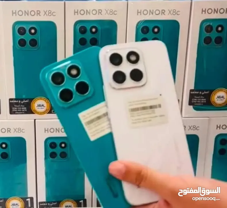 مستعمل ايام Honer X8c رام 16 جيجا 256 و 512 مكفول بالشركة أغراضة والكرتونه الأصلية متوفر توصيل