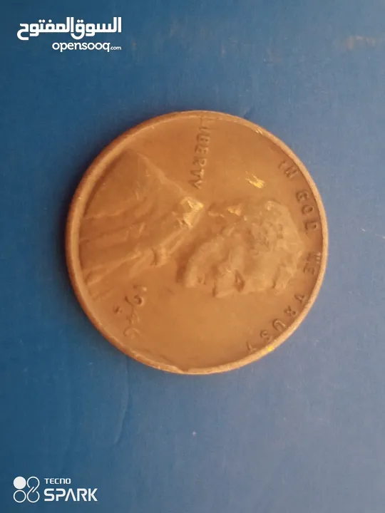 سنت امريكي 1946 ترميز s  خطء سك للباحثين عن الخطاء  الخطاء هو رقم 46 ليس ظاهر كم يجب  عينك ميزانك؟؟؟