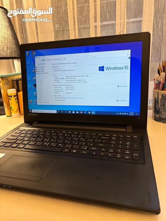 Lenovo windows 10 PRO 15.6 inch CORE i7 RAM 8 giga كرتين شاشة AMD & INTEL