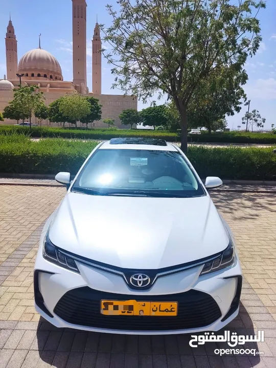 كورولا 2023 وكالة بهوان ممشى 8 آلاف كيلو فقط Corolla 2023 with only 8k KM under Bahwan warranty