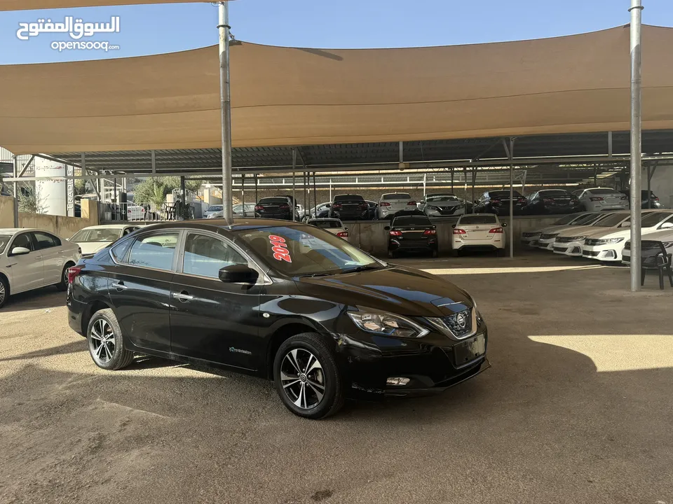 نيسان سلفي كهرباء بالكامل  فحص كامل 2019 لون اسود