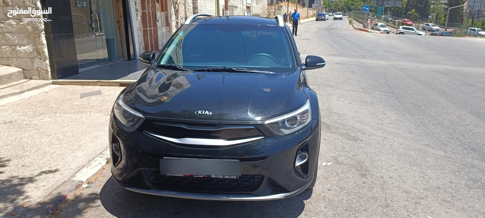 كيا ستونيك 2018 أسود فل الفل - فتحة سقف  Kia Stonic - Full option