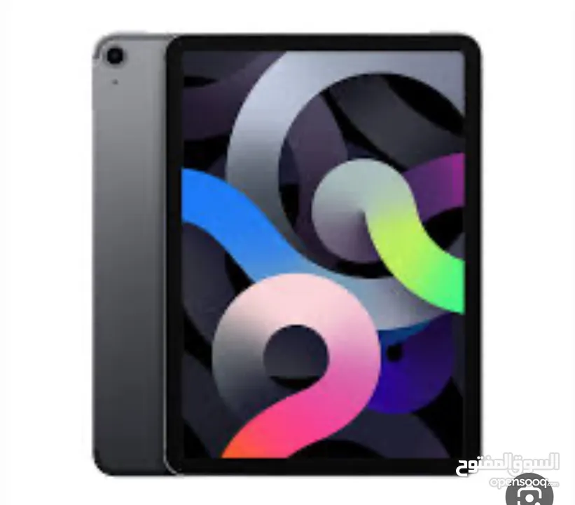 APPLE IPAD AIR 6 256 g ابل ايباد اير 6 256 جيجا  كفاله 1 من ابل  وسنتين من اكشن إكسبرس