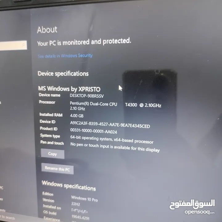 لابتوب توشيبا ويندوز 10 للبيع بسعر مغري