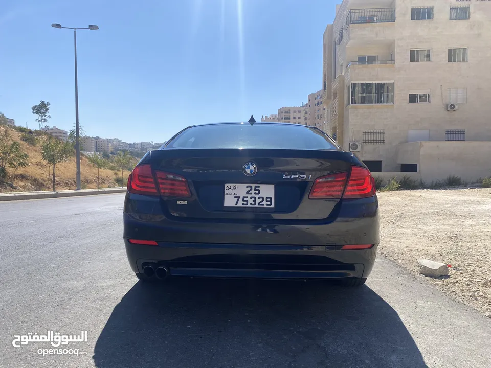 Bmw 523i 2012 without customsاعفاء بدون جمرك