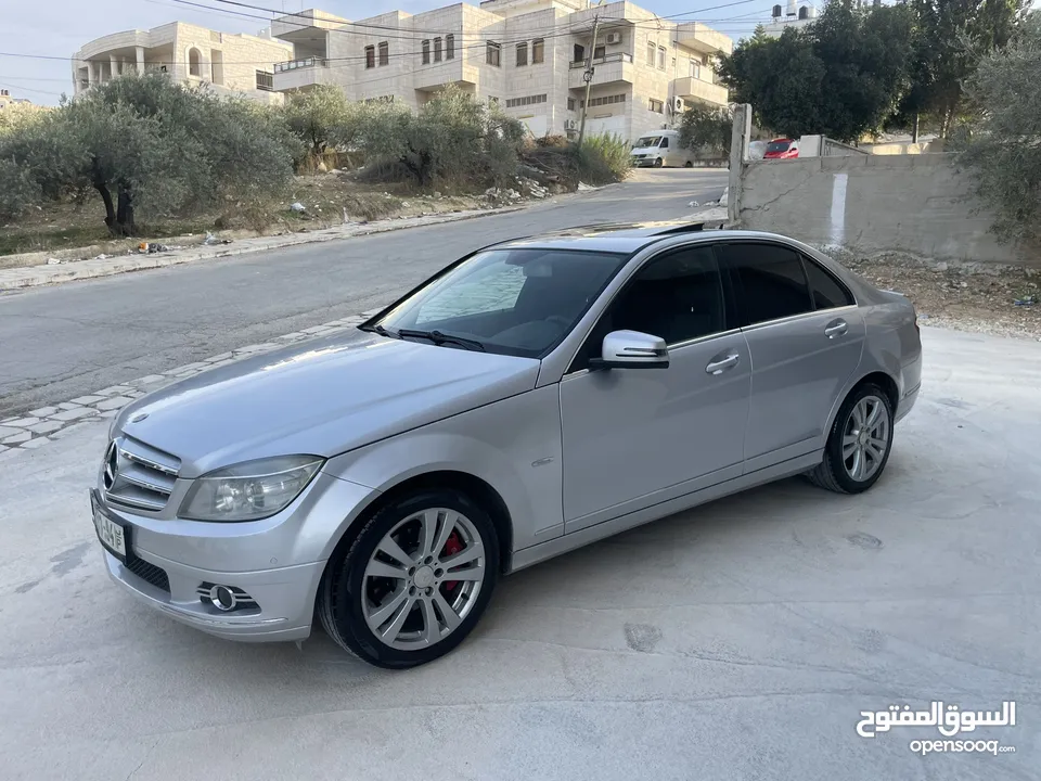مرسيدس c200/2009بنزين