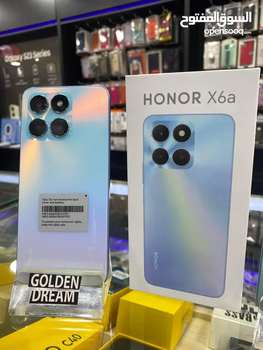 جهاز جديد Honer X6a رام 6 جيجا 128 مكفول سنة متوفر توصيل