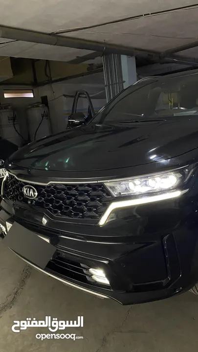 KIA sorento كيا سورينتو 2021  للبيع  بحالة ممتازة جدا