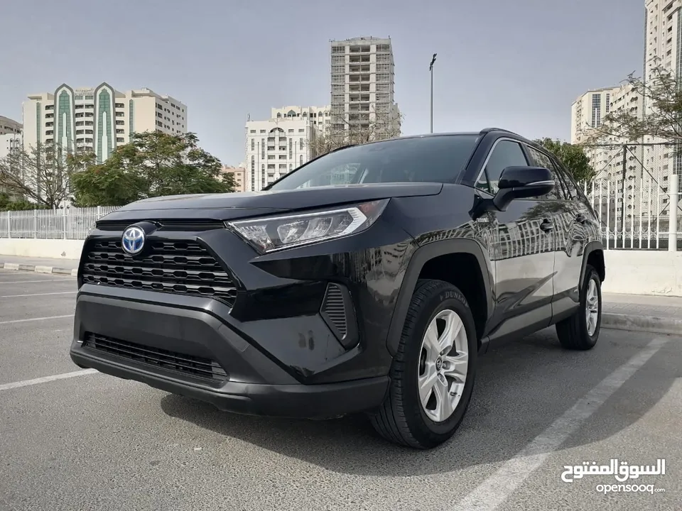 Toyota Rav4 Hybrid 2021 تويوتا رافور هايبرد دفع رباعي