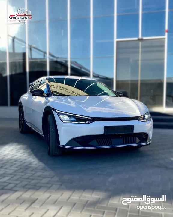 كيا EV6 Electric موديل 2022 وارد كوري ممشى 55 الف كم