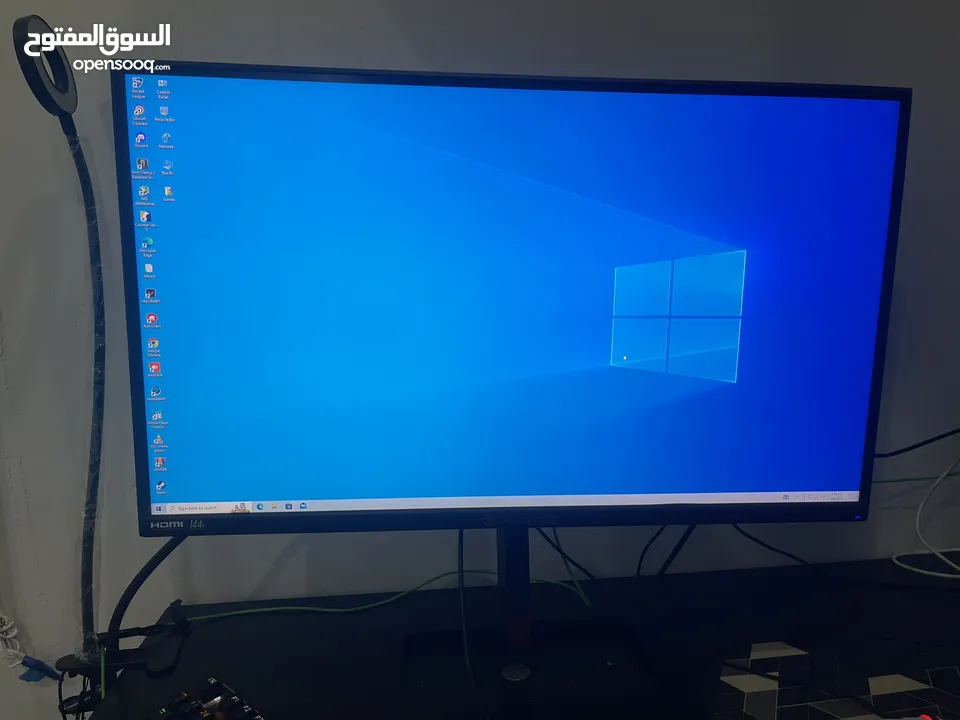 شاشه قيمينق 2k كمبيوتر سوني  بيعه سريعه 144hz