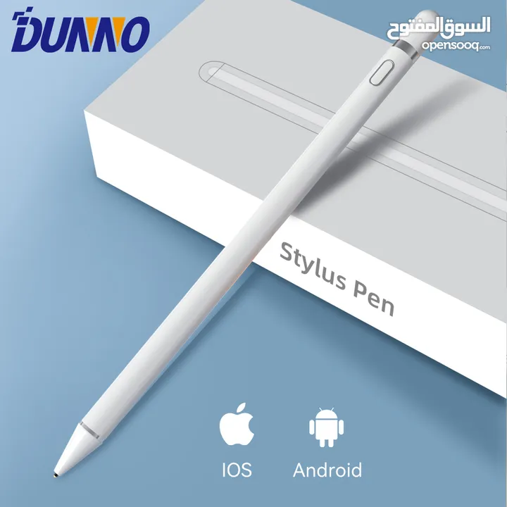 قلم للجوال والايباد للرسم والكتابة متوفر منه اكثر من لون وبيجي معه كفة خاصة فيه /stylus pen