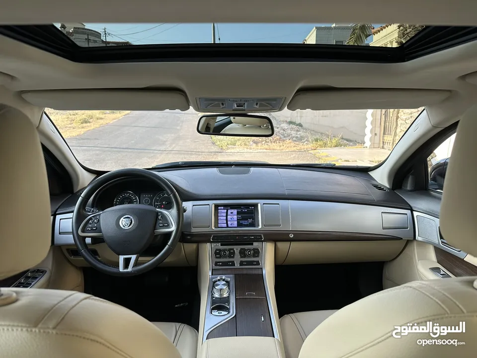 JAGUAR XF 2013 Full loaded (مخزنة) وارد الوكالة وصيانة الوكالة قاطعة مسافة 40 الف كم