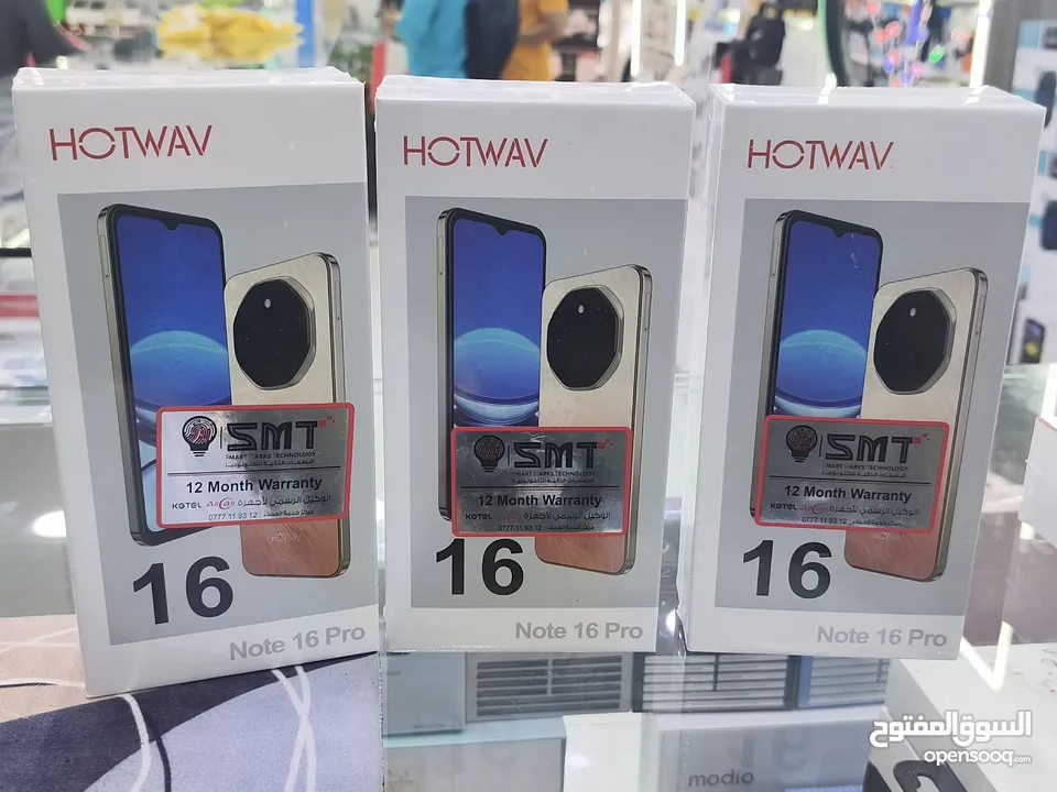 جديد جديد NOTE 16 PRO جيجا 128 رام 12 مكفول سنة كاملة بطارية 5160 قوي جدا متوفر توصيل