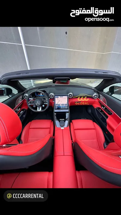ccc global car rental / Mercedes SL AMG 2024  للإيجار