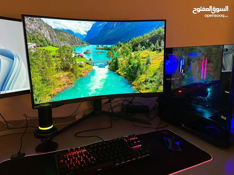 Samsung G7- 2k- 244hz اقرأ الوصف كامل
