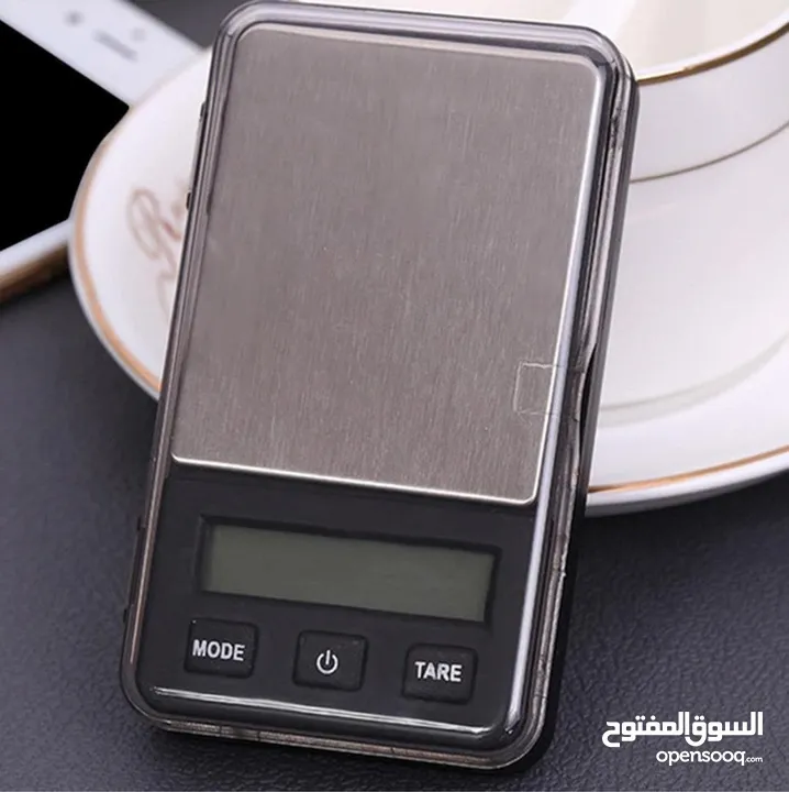 ميزان جيب رقمي فاخر جدآ مناسب لوزن ذهب فضة أحجار كريمة أعشاب 0.01